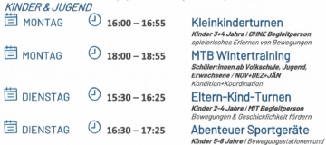 SUHB Kinderprogramm